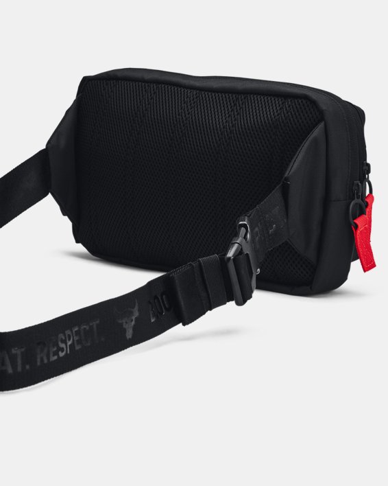 Unisex Project Rock Waist Bag in Black image number 1